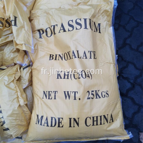 Oxalate d&#39;hydrogène de potassium pour l&#39;industrie de granit CAS 127-95-7